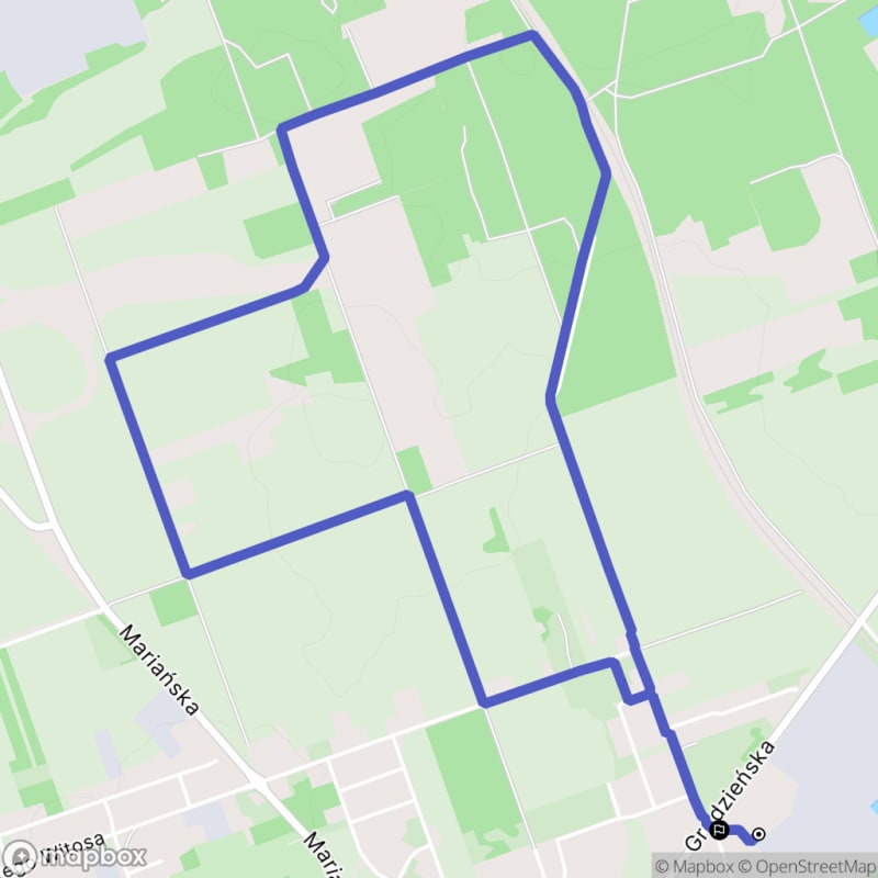 Łatwa, 6km trasa turystyczna zaczynająca się w Sokółce.\n - Sokółka