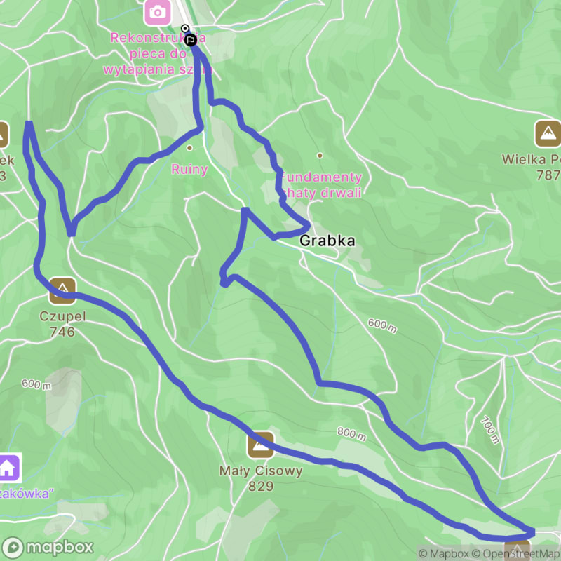 Ścieżka w Jaworzu - 9,5 km, poziom trudności średnio-wysoki - Jaworze
