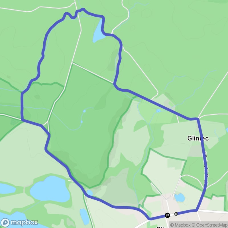 Łatwa, 6.4 km dystansowa przechadzka w Glinnie \/ 

(Tytuł polski: Łatwa, 6,4 km dystansowa przechadzka w Glinnie) - Glinna