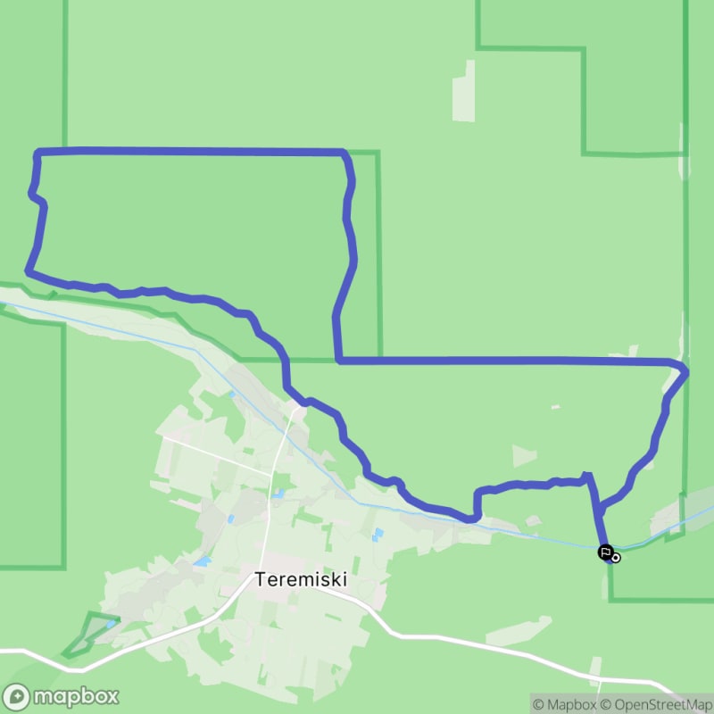 Ścieżka szumów lasu Teremisko - 10,5 km, poziom trudności średni - Teremiski