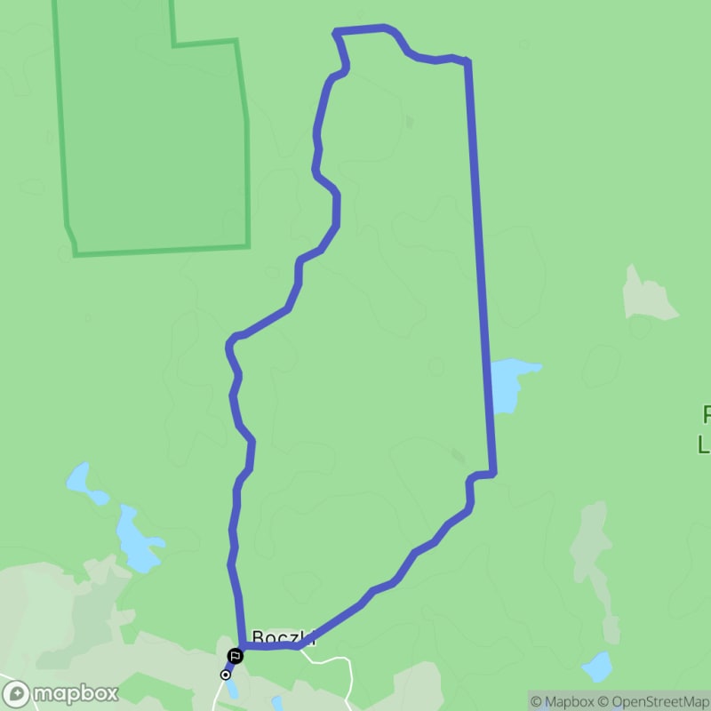 Spacer łatwy o długości 7,2 km w Boczki - Boczki