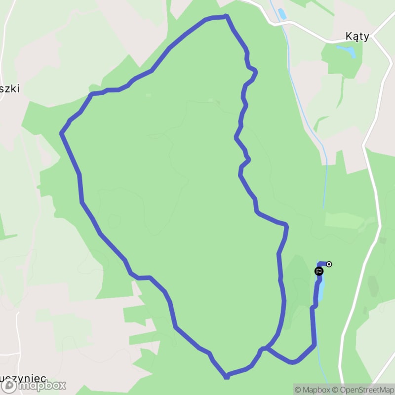 Ścieżką przez Buczyniec na poziom średniej trudności, dystans 9,4 km - Buczyniec
