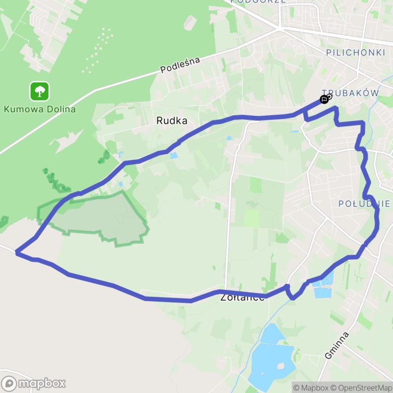 Wycieczka wzdłuż rzeki Chełst w trudnym terenie, 16,6 km od Chełma. - Chełm