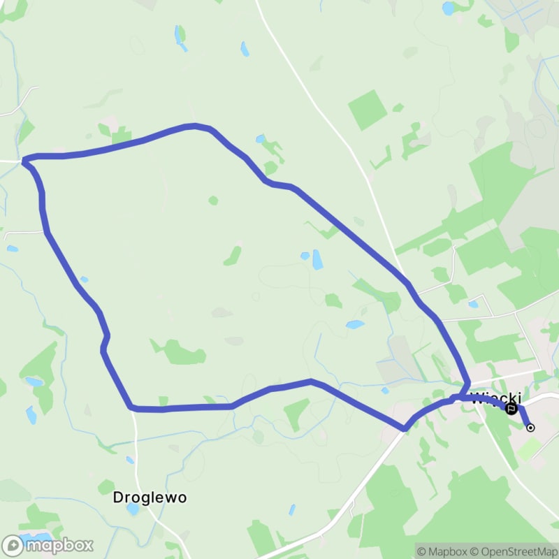 Spacer łatwy w Więckim (5,7 km) - Więcki