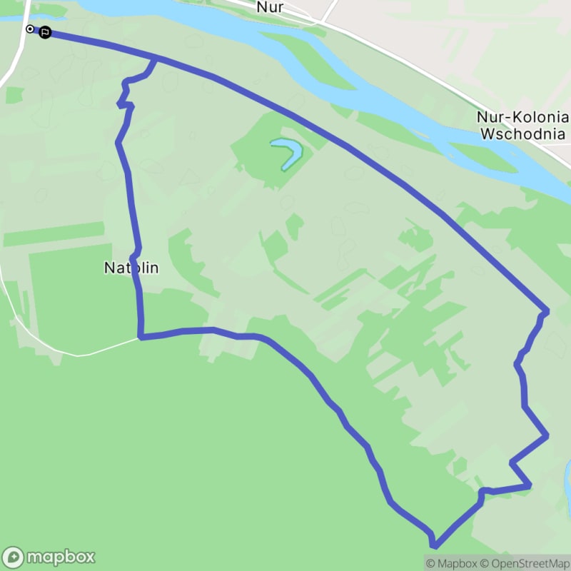 Ścieżka wzdłuż rzeki Białki - 12 km trasy średnio-trudnej, rozpoczynająca się od Ołtarzy-Gołacz - Ołtarze-Gołacze