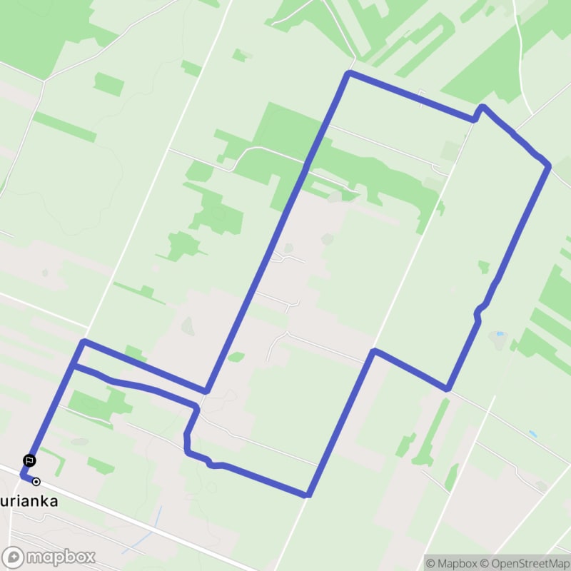 Ścieżką przez Kuriankę na poziomie trudności umiarkowanej, dystans 8,4 km - Kurianka