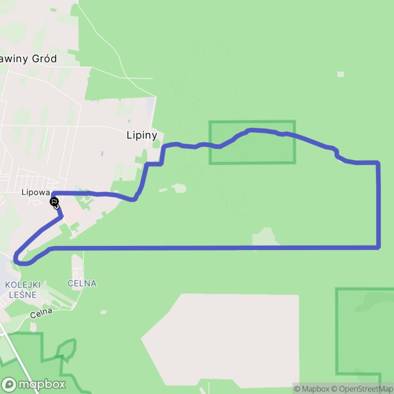 Ścieżką przez lasy - spacer średnio trudny o długości 11,7 km zaczynający się w Hajnowie. - Hajnówka