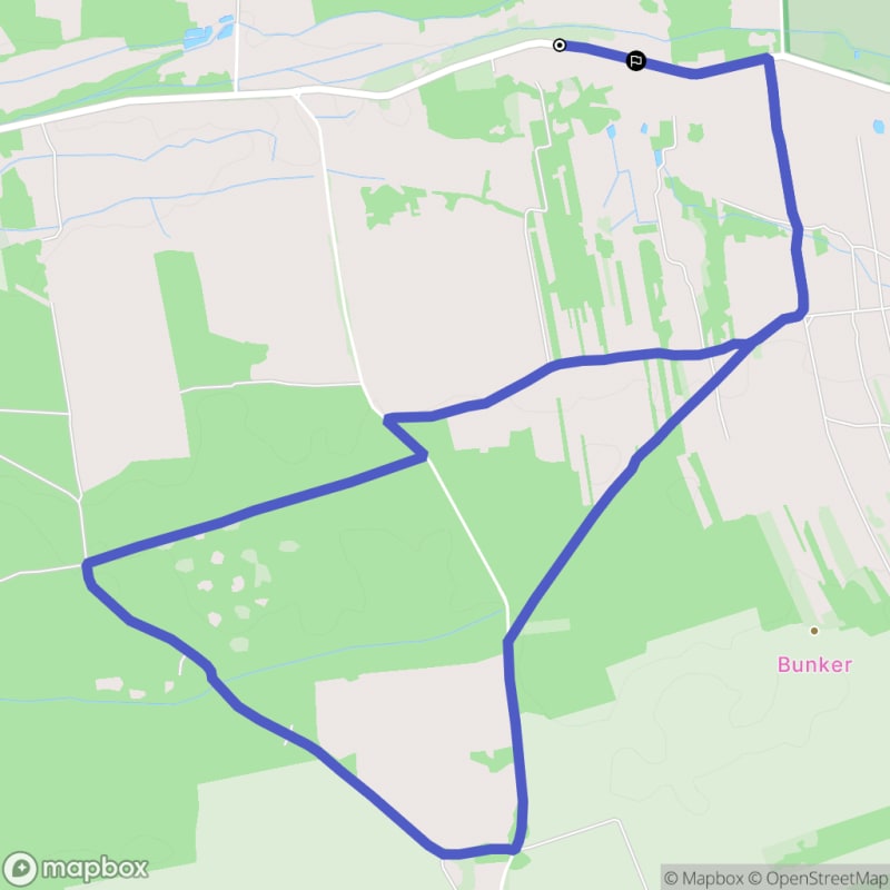 Ścieżka wzdłuż rzeki z poziomem trudności średnim - wyprawa z Nowego Brusna na dystansie 8,4 km. - Nowe Brusno