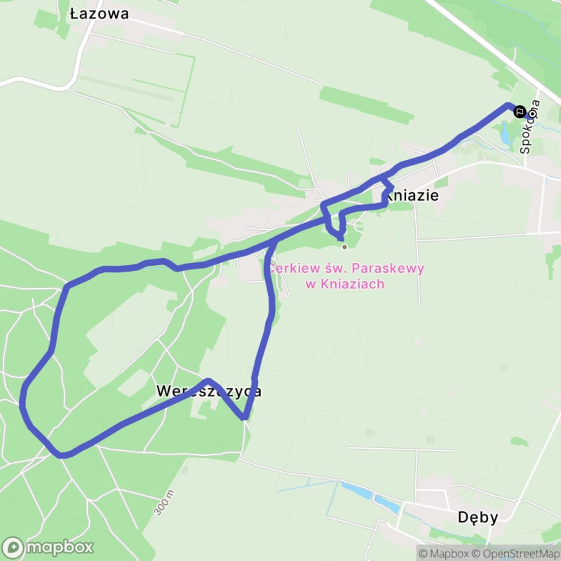Spacer łatwy o długości 7,4 km w Lubycza Królewska - Lubycza Królewska