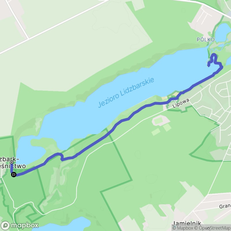 Ścieżką przez lasy - spacer średnio trudny o długości 8 km, zaczynający się w Lidzbarku Nadleśnickim. - Lidzbark-Nadleśnictwo