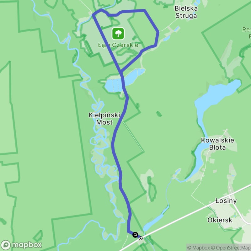 Ścieżka do Góry Gołąbka - 11,8 km, poziom trudności średni - Gołąbek