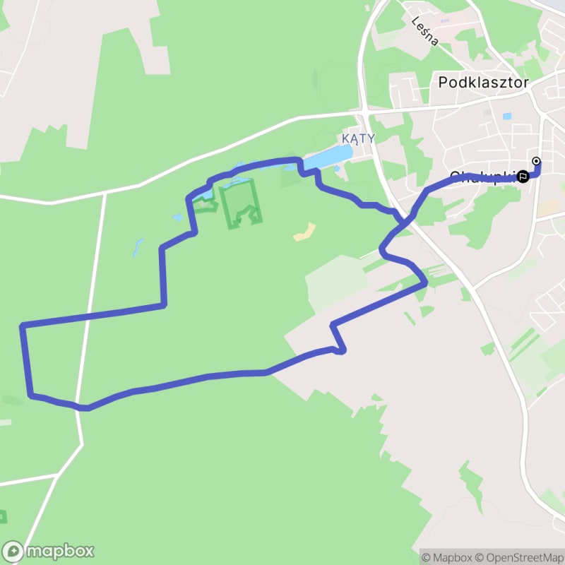 Średni poziom trudności, 10.3 km dystansowy spacer od Leżajska. - Leżajsk
