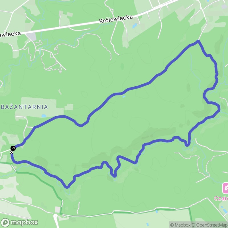 Łatwa, 6.3km trasa turystyczna rozpoczynająca się w Elblągu.\n - Elbląg