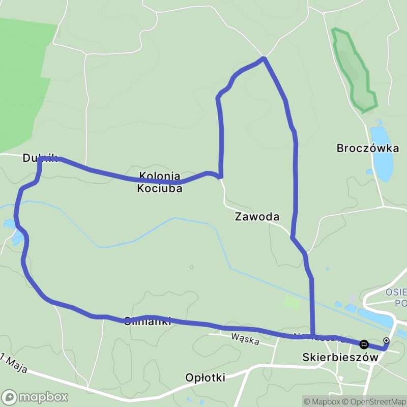 Łatwa, 7.5km dystansowa przechadzka turystyczna w Skierbieszowie - Skierbieszów