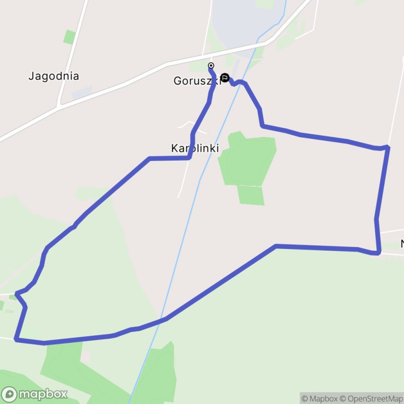 Ścieżka w Karolince o dystansie 8,2 km i poziomie trudności umiarkowanym - Karolinki