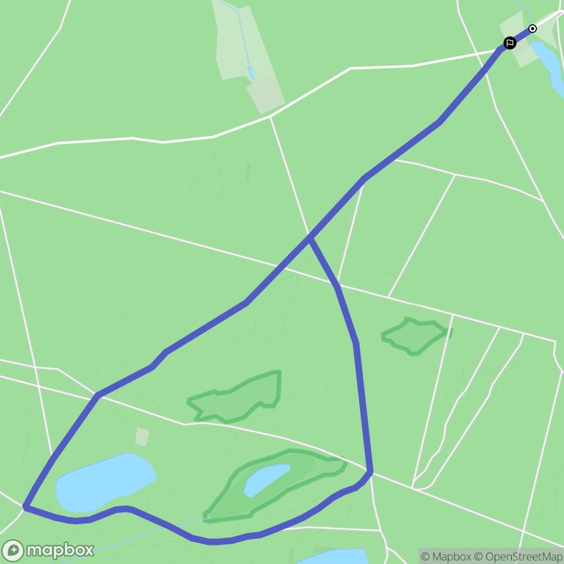 Spacer w Jazy - łatwa trasa o długości 5,6 km - Jazy