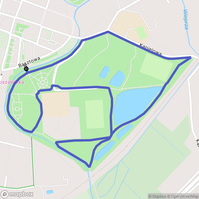 Łatwa, 2,6km szlak turystyczny rozpoczynający się w Sławnie.\n - Sławno