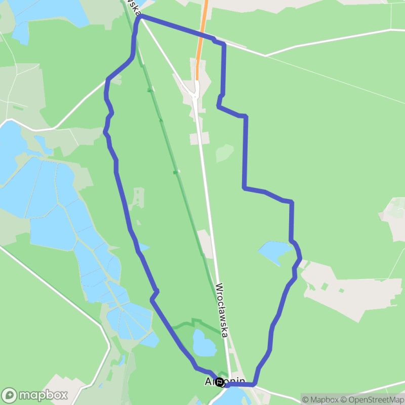 Ścieżka Antonińska - 15,1 km, pozioma z trudnością średnią - Antonin