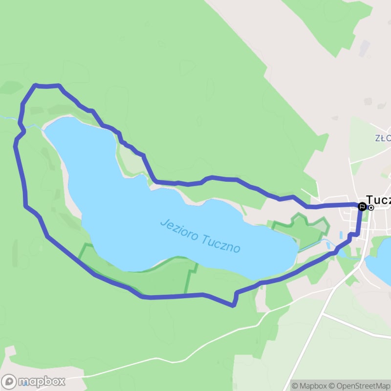 Ścieżka w Tucznach o dystansie 8,2 km i poziomie trudności średnim

(NB: N'utilisant que la latinisation des accents polonais et de la voyelle "ą" pour éviter les problèmes d'encodage) - Tuczno