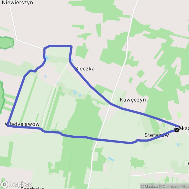 Ścieżka w środku natury - spacer z Aleksandrowa o dystansie 8,7 km i poziomie trudności średnim - Aleksandrów