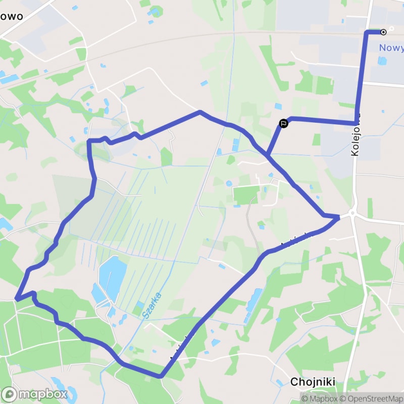 Ścieżka wzdłuż rzeki Warty - spacer o długości 8,6 km z poziomem trudności umiarkowanym, rozpoczynający się w Nowy Tomyśl. - Nowy Tomyśl
