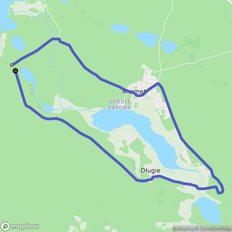 Ścieżka turystyczna z Ocypela, dystans 9.9 km, poziom trudności średni - Ocypel