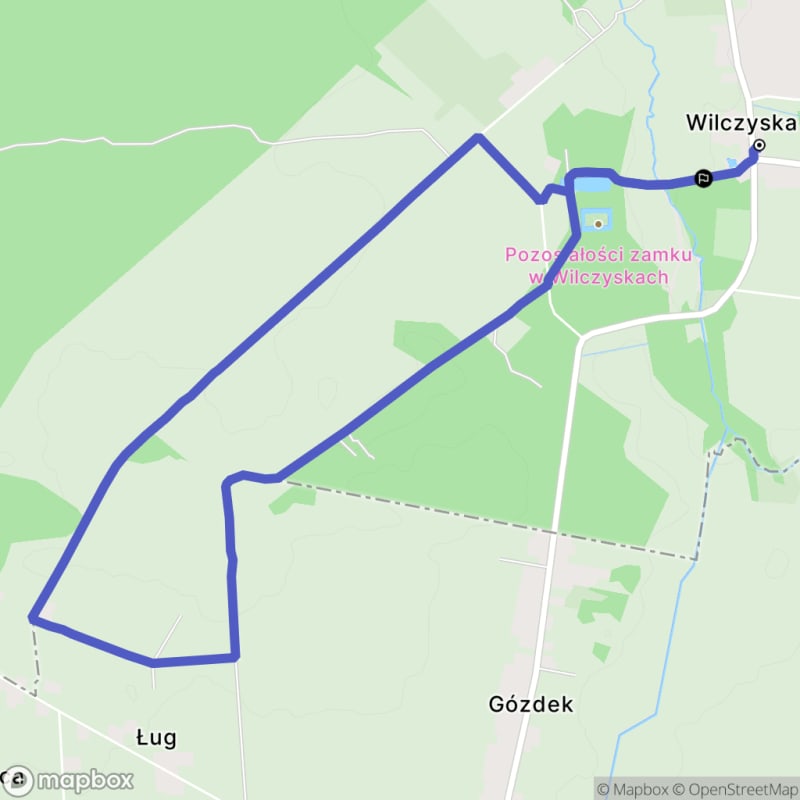 Spacer w Wilczyskach - łatwa trasa, dystans 7.3 km

**Spacer w Wilczyskach - łatwa trasa, dystans 7.3 km** - Wilczyska