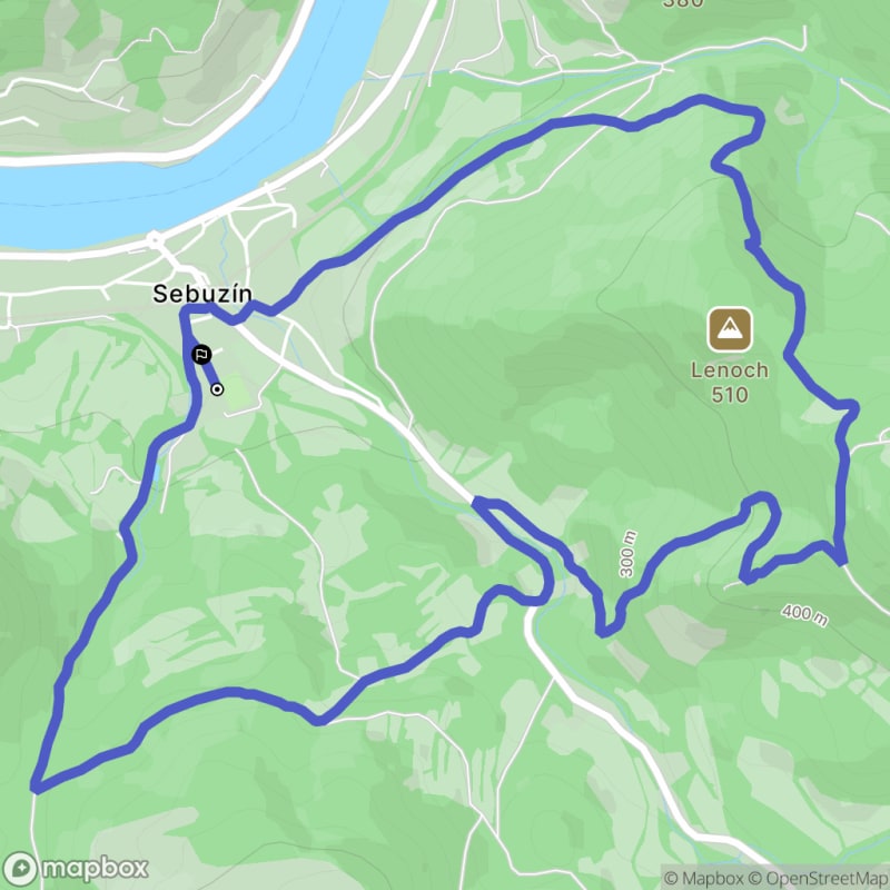 Ścieżka w Sebuzinie - 8,4 km, poziom trudności średni - Sebuzin
