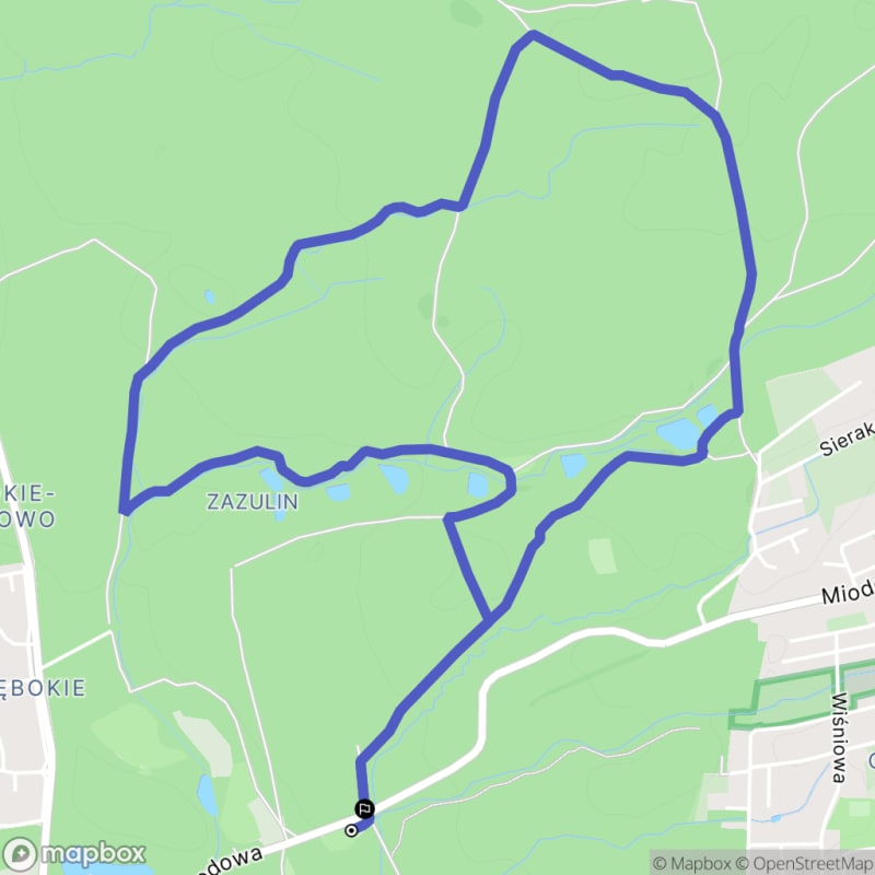 Łatwa, 6.3km szlak turystyczny rozpoczynający się w Szczecinie dla początkujących. - Szczecin