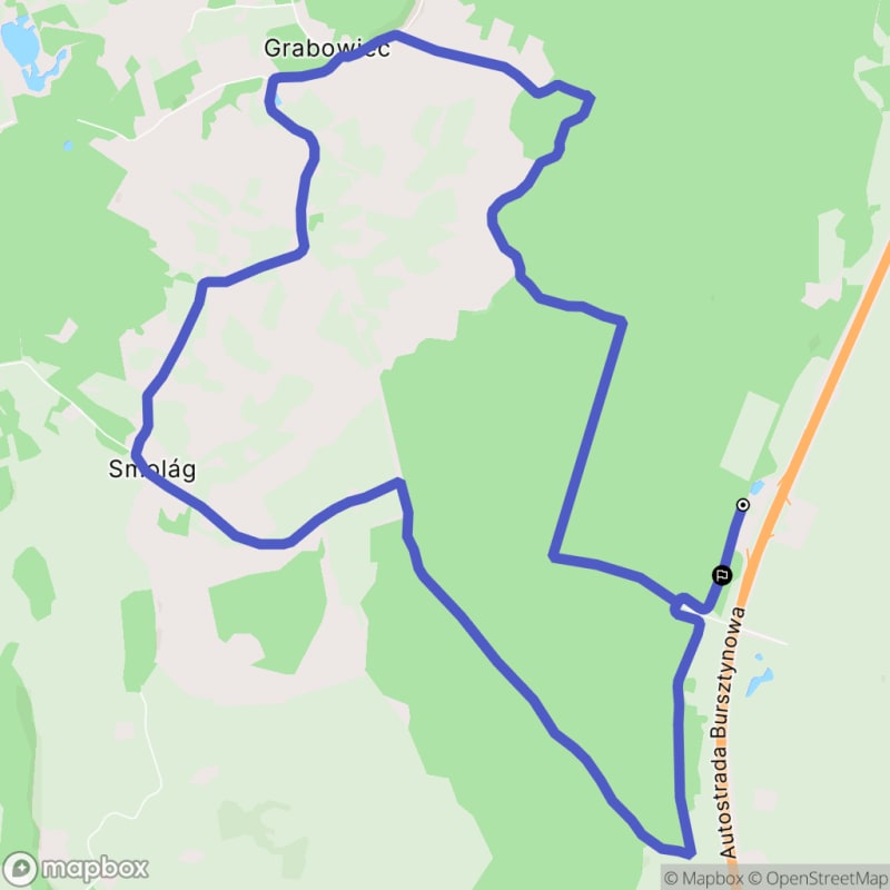 Ścieżka wzdłuż rzeki Białki - 12,9 km, poziom trudności średni, rozpoczynająca się w Rombarku. - Rombark