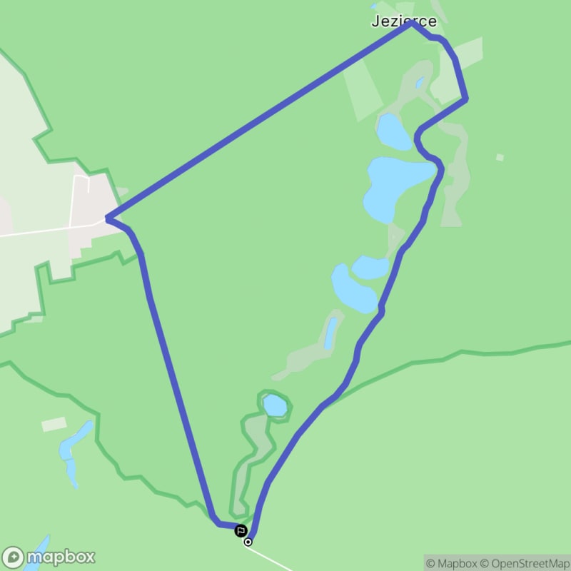 Łatwa, 7.4 km trasa turystyczna rozpoczynająca się w Nekle - Nekla