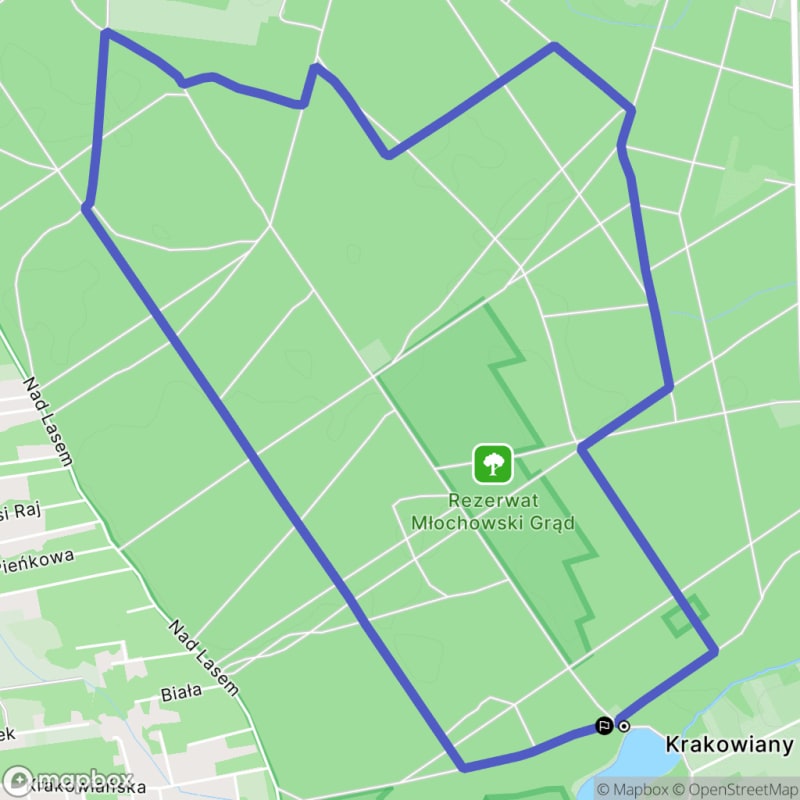 Spacer łatwy o dystansie 7,5 km w Krakowie - 7,5 km łatwe spacerowanie w Krakowie. - Krakowiany