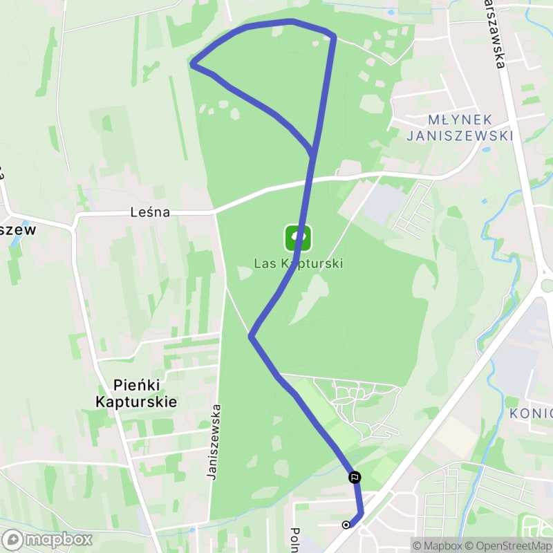 Łatwa, 5.6km, spacer dla początkujących w Radomie - tytuł wędrówki - Radom