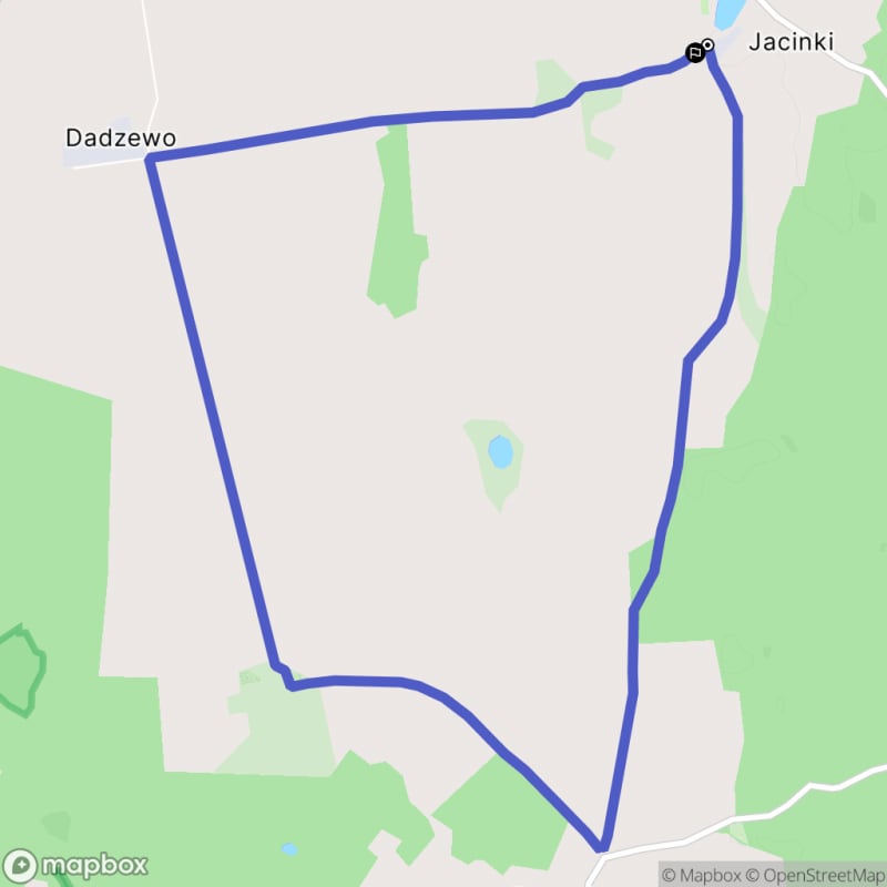 Ścieżka w środku natury - spacer od Jacinki, dystans 8,8 km, poziom trudności średni - Jacinki