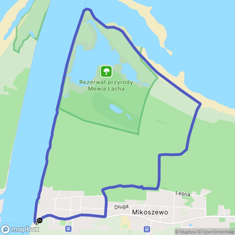 Umiarkowana wędrówka do ujścia Wisły z Mikoszewa (8,4 km, 2h30) - Mikoszewo