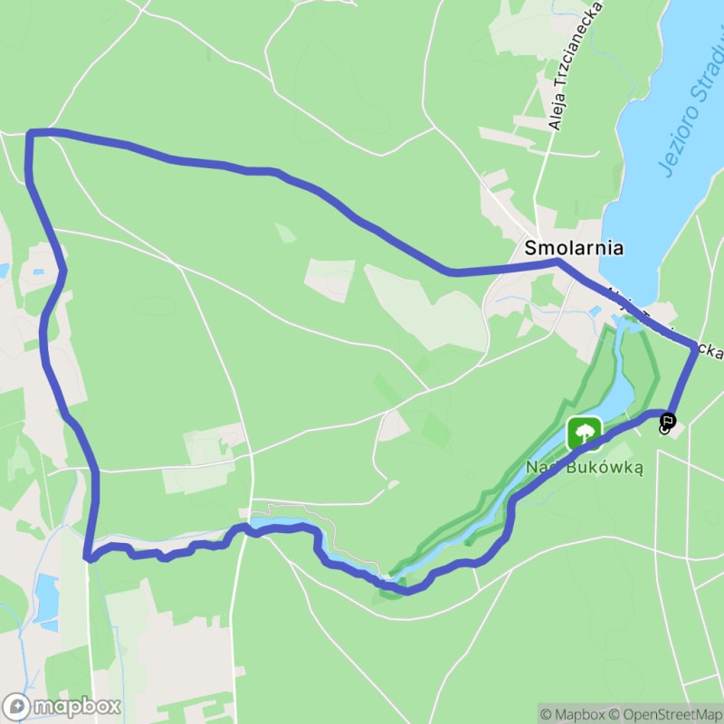 Łatwa, 7.5km dystansowy spacer od Smolarni - Smolarnia