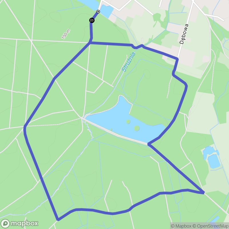 Łatwa, 4,5km trasa turystyczna rozpoczynająca się w Jary - Praktyczne wycieczki dla początkujących - Jary