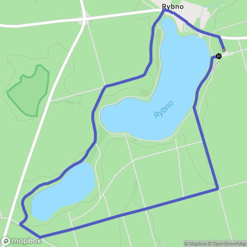 Łatwa, 4.2km trasa turystyczna rozpoczynająca się w Rybnie \/ 

(NB: Podany tytuł jest już w języku polskim i nie wymaga tłumaczenia.) - Rybno