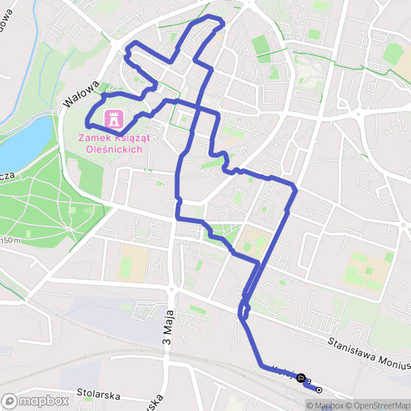Łatwy 4,3-kilometrowy spacer po Oleśnicy - wycieczka krajoznawcza - Oleśnica