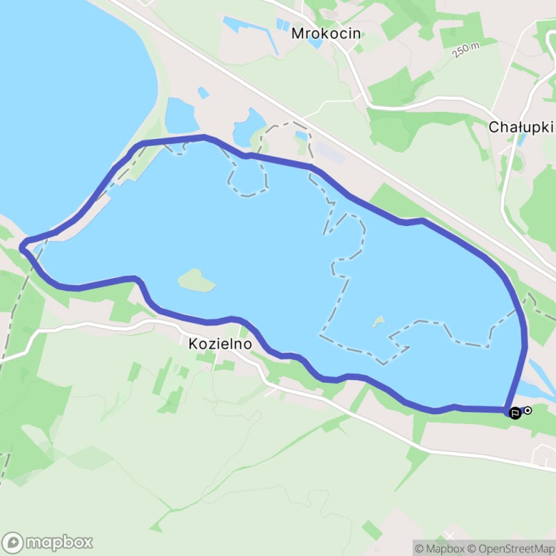 Pętla Zalew Paczkowski - 9,2 km trudna wędrówka - Paczków