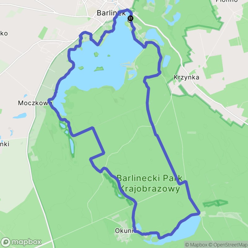 Wymagająca 20-kilometrowa wędrówka w pobliżu Barlinka, Polska - Barlinek