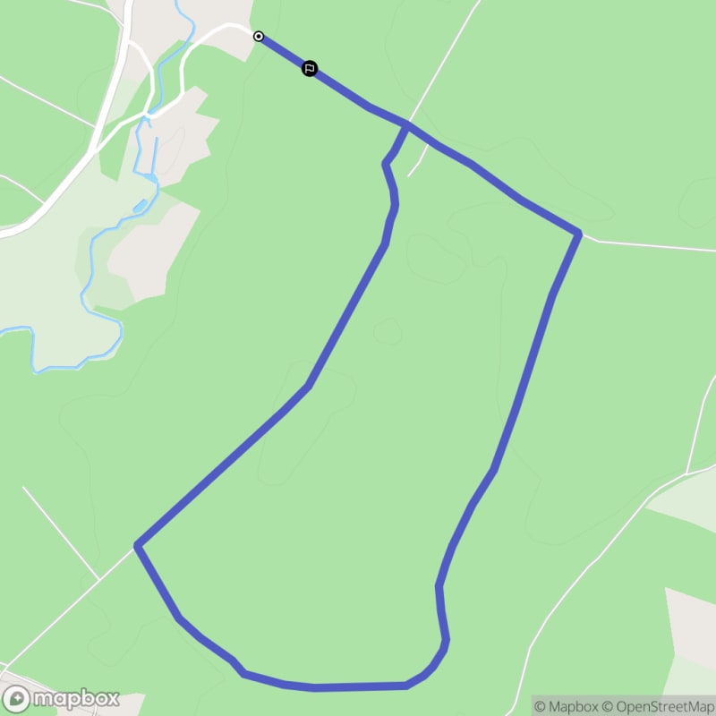 Spacer z łatwą trudnością od Piekarskiego Młyna o dystansie 3,8 km - Piekarski Młyn
