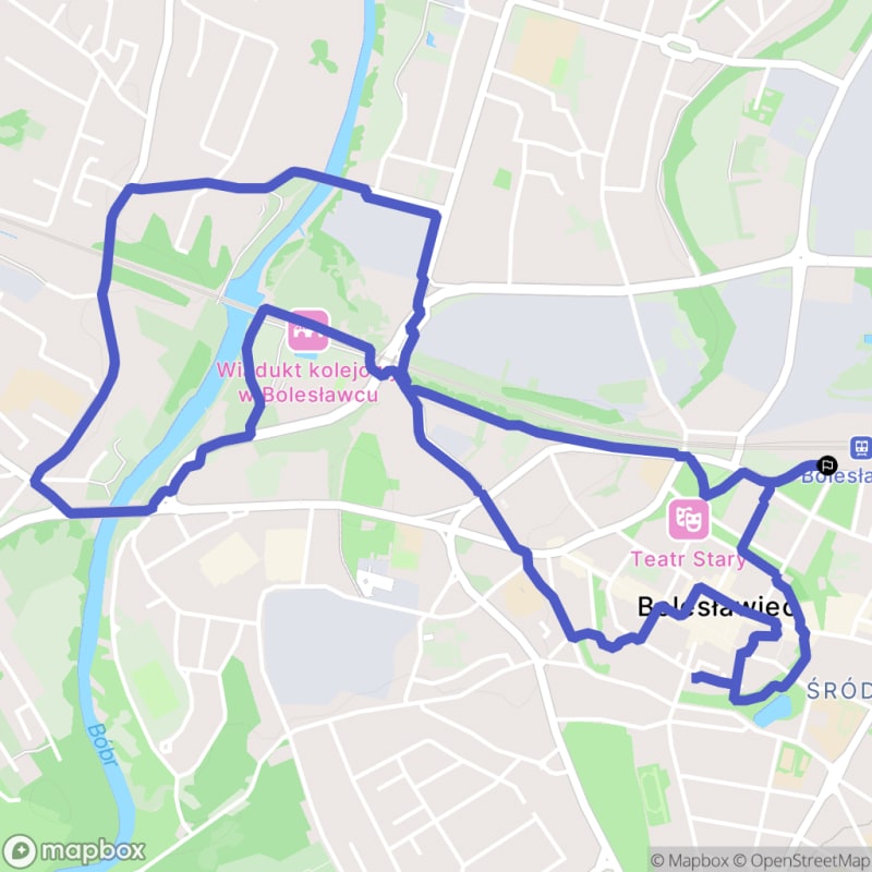 Łatwy 6,5-kilometrowy spacer w Bolesławcu - czas trwania 2 godz. - Bolesławiec