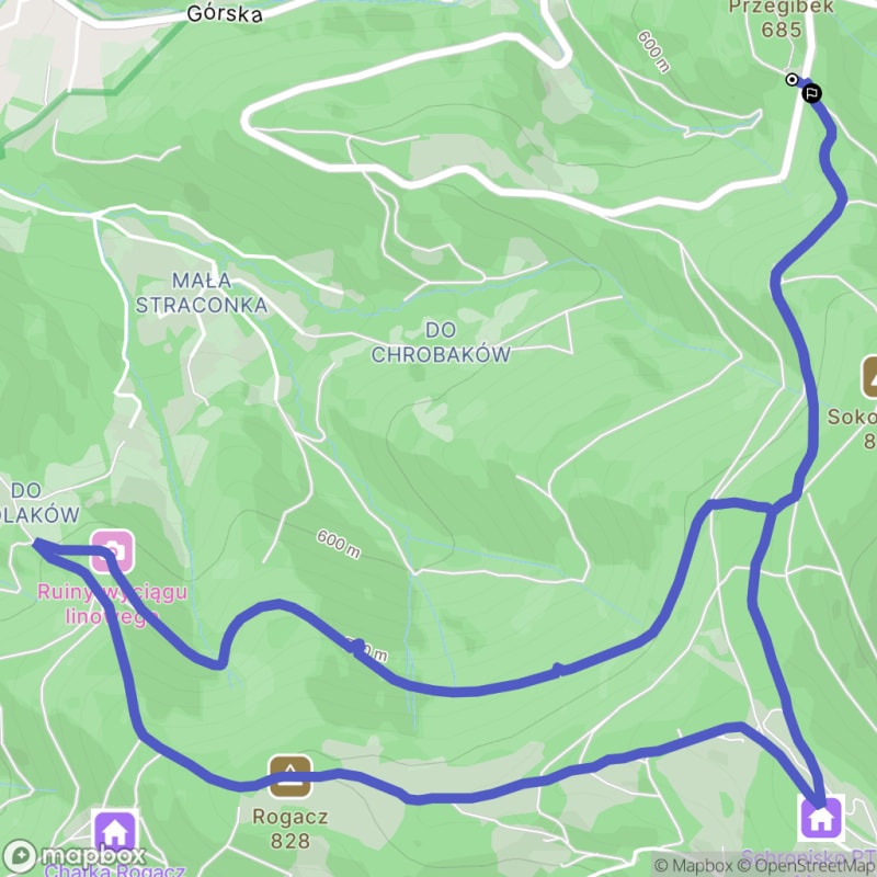 Trudna 8,2-kilometrowa wędrówka z Przełęczy Przegibek na Magurkę - Wilkowice