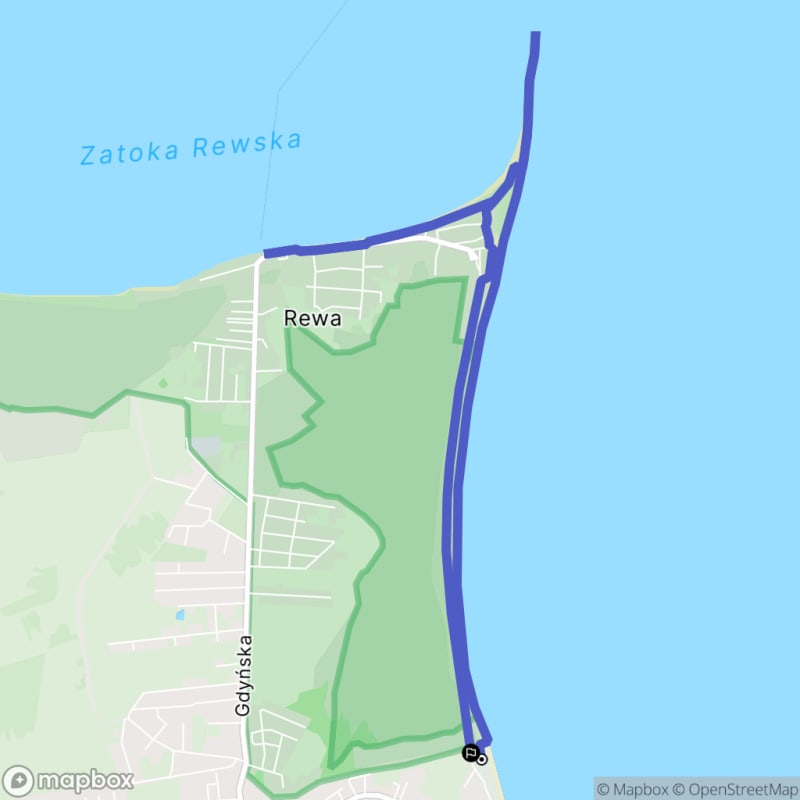 Wędrówka wzdłuż wybrzeża Mechelinki - 8,7 km, Umiarkowany - Mechelinki
