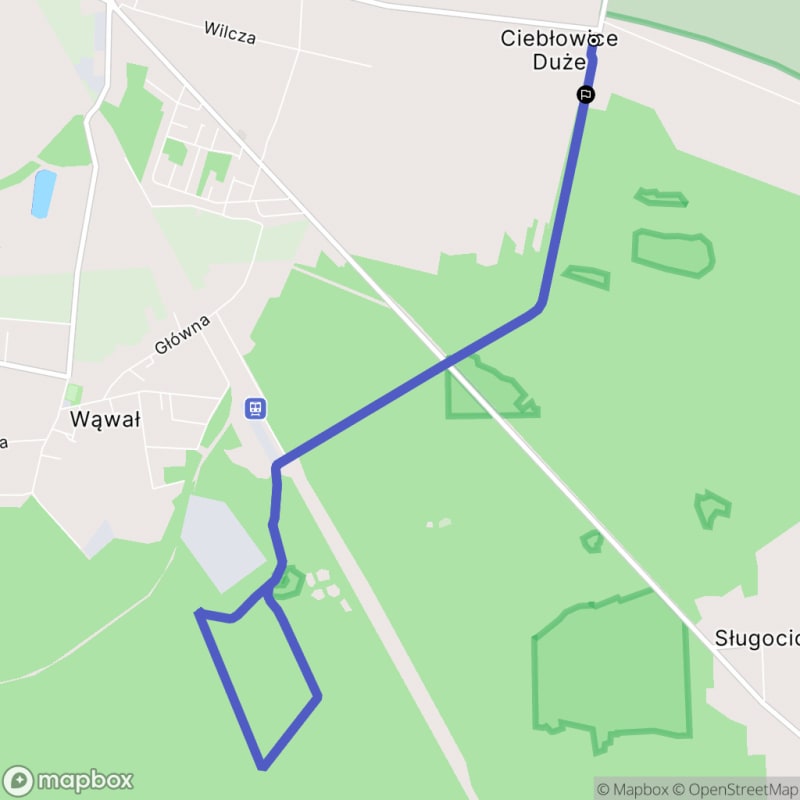 Ścieżka w Ciebłowicach Dużych - 9,2 km trasa, poziom trudności średnia - Ciebłowice Duże