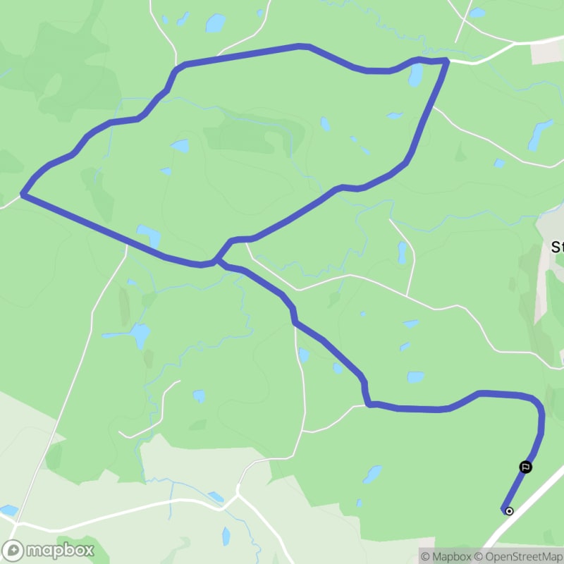 Łatwa trasa turystyczna w Rakówku (5,7 km) - polski tytuł wędrówki - Rakówko
