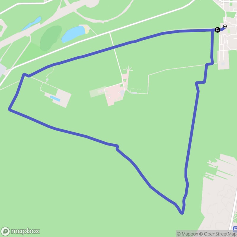 Ścieżka turystyczna w Piłach o długości 11,2 km z poziomem trudności umiarkowanym. - Piła