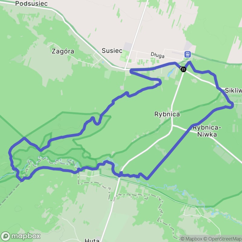 Umiarkowana 15-kilometrowa wędrówka w Suścu: Szlak Szumów - Susiec