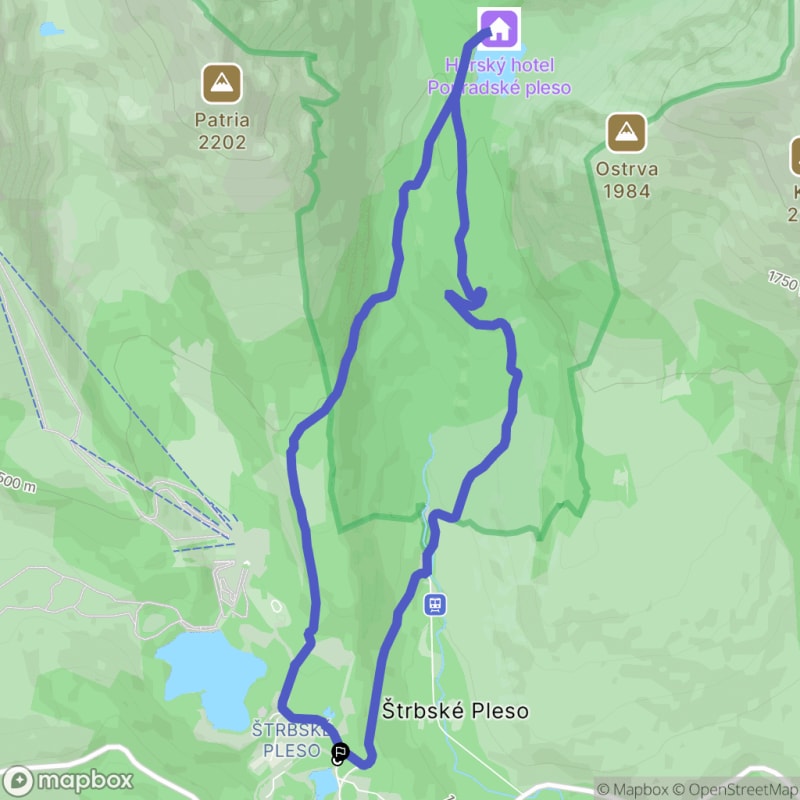 Umiarkowana 10,2-kilometrowa wędrówka w Tatrach Wysokich - Popradzkie Jezioro i okoliczne szczyty - Vysoké Tatry